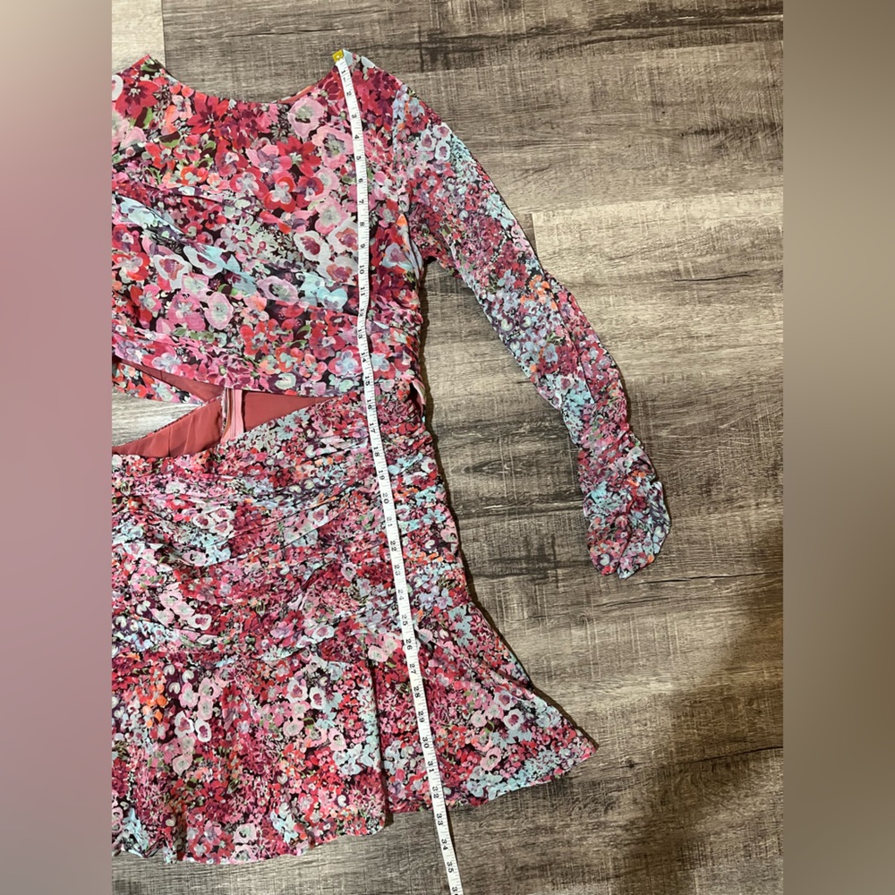 ZARA floral mini dress - Picture 8 of 9